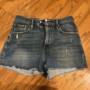 Frame Jean Shorts